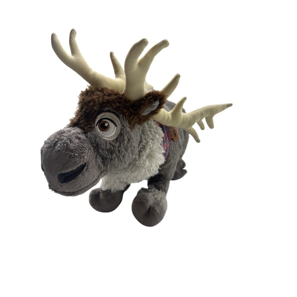 Frozen Reindeer Sven Plush Disney Store Large Doll 16" Stuffed Animal